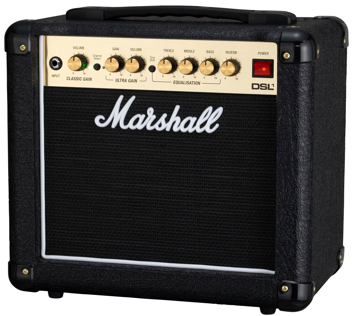 部屋のインテリアに溶け込むMarshallの小型真空管アンプDSL1CR